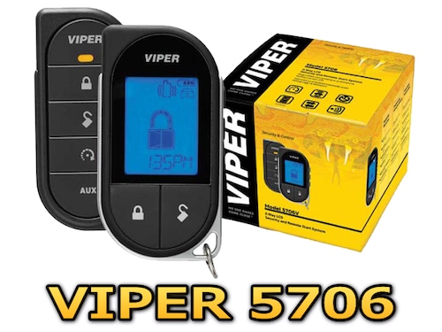 VIPER5706V 白黒 液晶リモコン＆エンジンスターターモデル(バイパー 5706V）　¥70,500