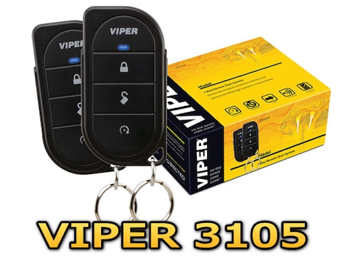 VIPER3105V バイパー 3105V ショックセンサー内蔵セキュリティー　¥34,200