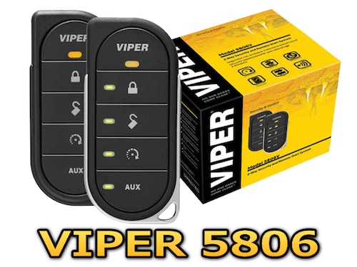 VIPER58VIPER5806V LEDアンサーバックリモコン＆エンジンスターターモデル（バイパー 5806V）　¥70,500